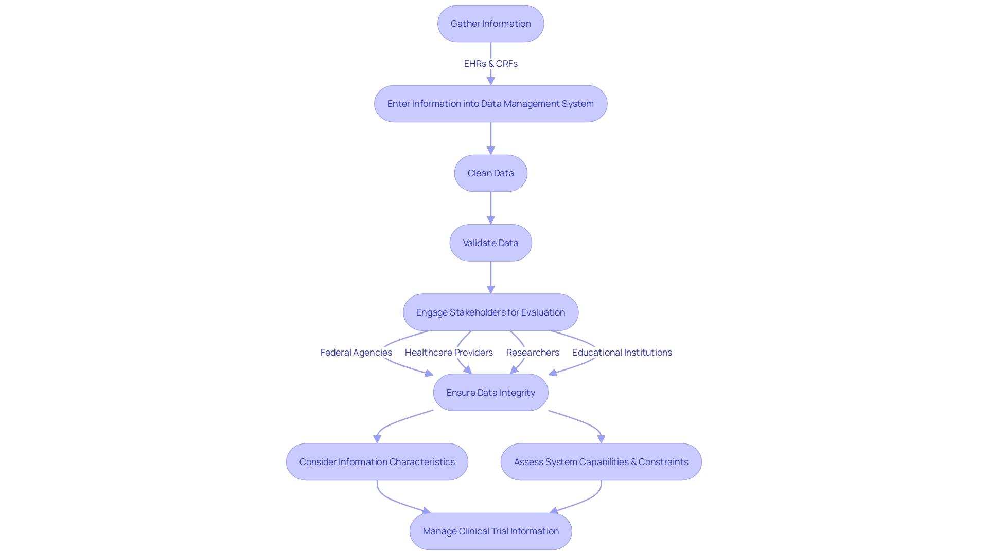 Clinical Information Management Process Clinical Information Management Process